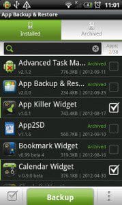 App Backup & Restore