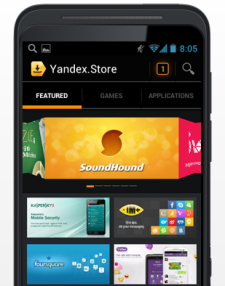 Yandex.Store 50 Binden Fazla Uygulama Yayında