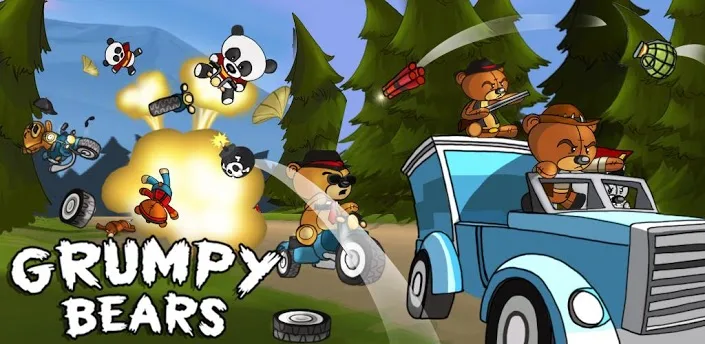 Grumpy Bears Android Ayı Oyunu