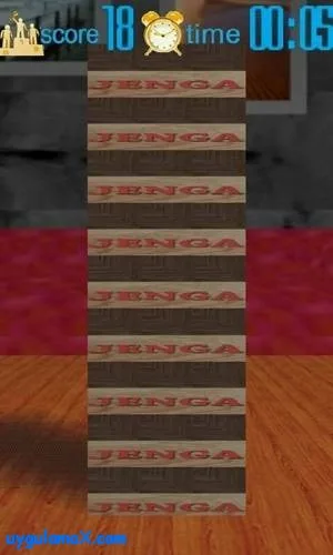 Android Jenga Me Kule Taşı Çıkarma Oyunu