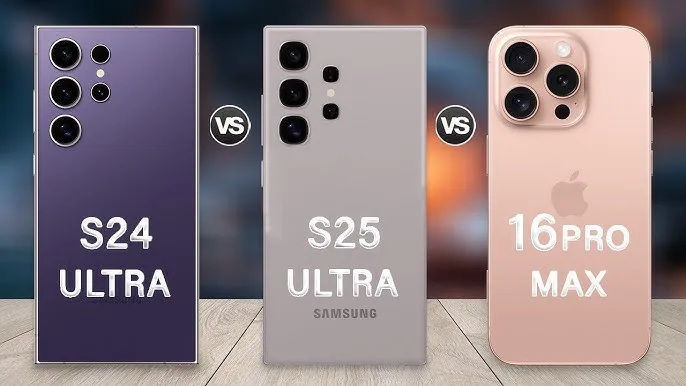 iPhone 16 Pro Max ve Samsung Galaxy S25 Ultra’yı karşılaştırma