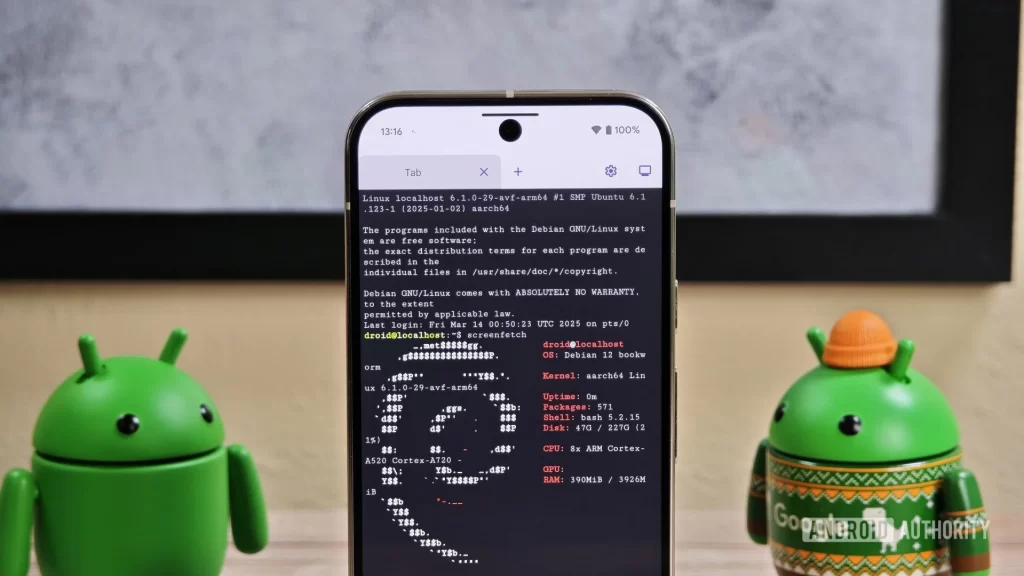 Android 16 Terminal Uygulaması Sekme Desteği Kazandı! İşte Yenilikler
